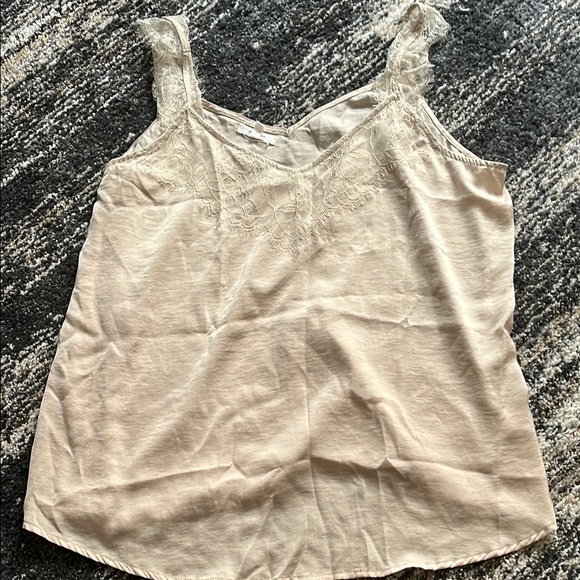 Maurices Cream Sleeveless Camisole Tank Top - Picture 1 of 1